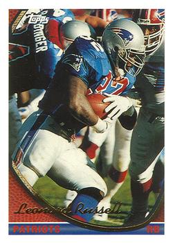 Leonard Russell New England Patriots 1994 Topps NFL #444